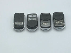 4 x Neco Fernbedienung für Rollläden / Garagentor 433MHz - Version 1 - Bild 1 von 1