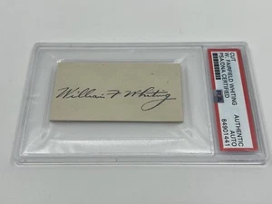William Fairfield Whiting US Secretary of Commerce Signed Autograph Cut PSA DNA - Picture 1 of 1