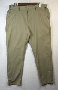 Jack Archer Pants Mens 35x28 Olive Green Jetsetter Tech Chino Performance Travel - Picture 1 of 10