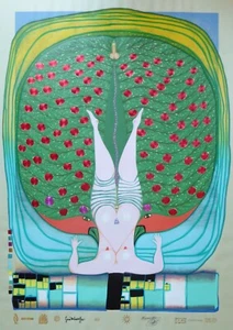 Friedensreich Hundertwasser Homage Schroeder-Sonnenstern Serigrafie 1972 Signé - Bild 1 von 8
