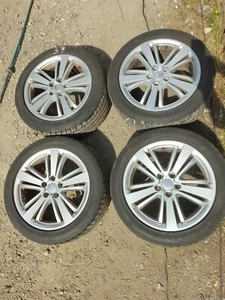 4 Sommerräder Seat 6JO 601025, 7J x 16 ET43, Dunlop 215/45 R16 86H (CA37) - Bild 1 von 6
