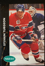 Sylvain TURGEON 1992-93 Parkhurst #91 Montreal Canadiens