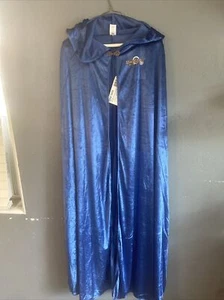 Costume souvenir MagiQuest Magic Blue Midnight mantello mantello adulto taglia unica nuovo con etichette - Foto 1 di 9