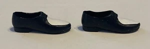 Victory Dance 1411 Best Foot Forward 1801 Ken Black & White Dress Shoes Barbie - Picture 1 of 4