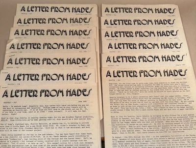 Letter From Hades, Stephen Minch, Mickey Hades International Magic Shop, Vintage - Image 1 of 4