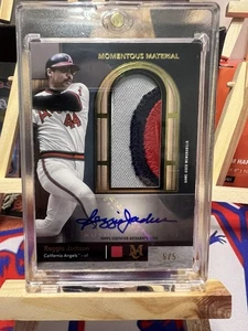 Topps Museum Reggie Jackson Momentous Material Auto 5/5 - Picture 1 of 1