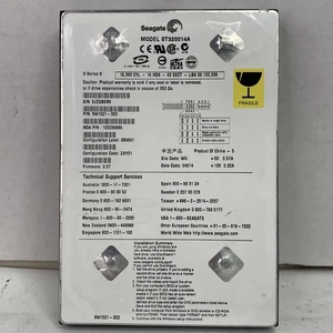 Seagate 20GB ST320014A 9W1021-302 3.5" IDE 5400 RPM Internal Hard Drive - Picture 1 of 3