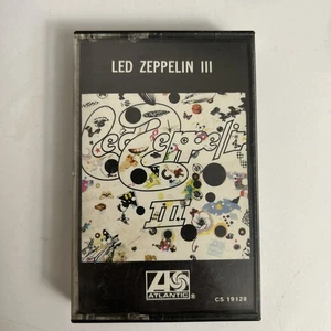 Led Zeppelin III Cassette Tape Atlantic CS-19128 Vintage - Picture 1 of 4