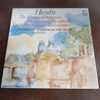 Haydn Paris Symphonies Marriner 3LP Philips R-205521 Stereo SEALED - Image 1 of 4