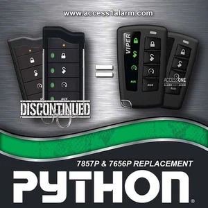 Python 7857P and 7656P Remote Control Replacements - New For 2025 Viper Remotes - Picture 1 of 3
