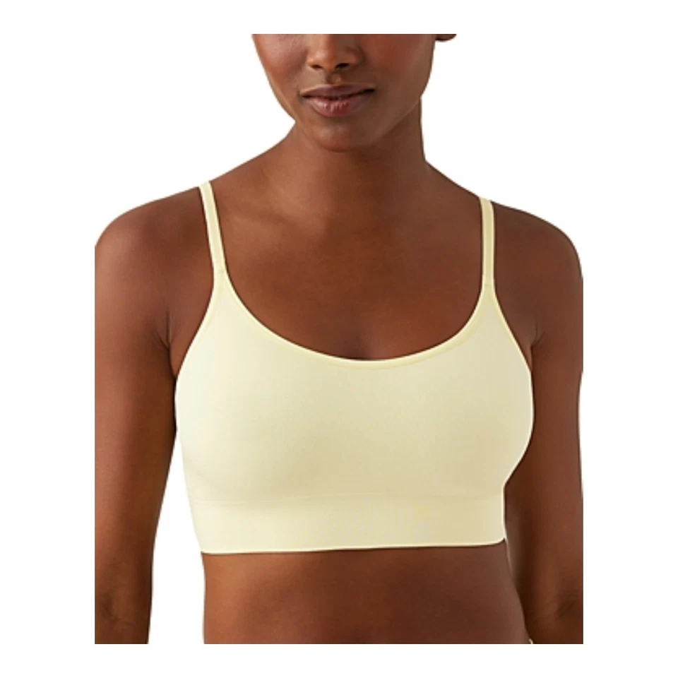 Roupa de dia feminina B.tempt'd by Wacoal Comfort pretendida Bralette S amarelo pastel - Imagem 1 de 4