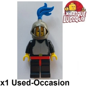 LEGO Figürchen Minifig Ritter Castle Soldat Plastron Rüstung Feder cas217 Used - Picture 1 of 1