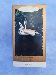 Hallmark KEEPSAKE Christmas Ornament 1995 SPACE SHUTTLE MAGIC NIB - Picture 1 of 9