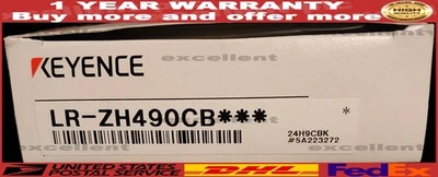 New Keyence LR-ZH490CB Self Contained CMOS Laser Sensor - Image 1 of 3
