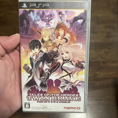 PSP Tales of the Heroes Twin Brave CIB W/Rare  Card & Manual Japanese US Seller - Image 1 of 3