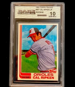 1982 Topps Traded - Cal Ripken #98T (AU, RC) Graded 10 Gem Mint - Bild 1 von 4