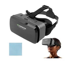 VR Shinecon Virtual Reality Headset with Adjustable Strap - Picture 1 of 6