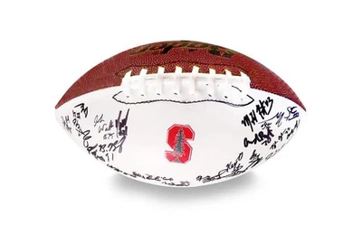 2012 Stanford Cardinal authentic signed NCAA team football W/Cert (A9) - Image 1 of 3