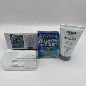 Nexxus Aloe Rid Detox Shampoo 5 Oz + Zydot Ultra Clean Hair Follicle Test NEW - Picture 1 of 7