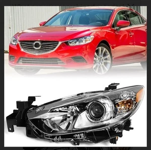 For 2014-2017 Mazda 6 Halogen Model Left Driver Side Headlight W/bulbs - Bild 1 von 8