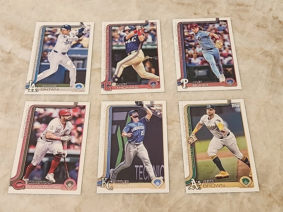 Juego de cartas de béisbol Topps Serie 1 2025 1-175 tú eliges, completa tu base Foto 1 de 1