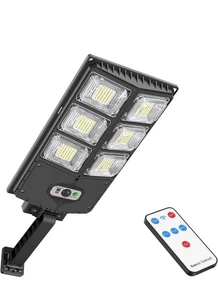 150W Solar Lights Outdoor, 8000LM Led Flood Light Motion Sensor - Picture 1 of 4