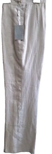 Women's Pure Linen Pants - Picture 1 of 5