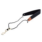 Saxophone Neck Strap Adjustable Leather Sax Neck Harness For Adult Children HG5