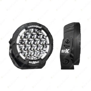 Hardkorr BZR-X Series 7" LED Driving Lights w/ Harness IP68 Waterproof HKBZRX180 - Picture 1 of 2
