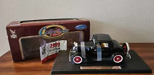 Vintage Road Legends Ford 1932 3 Fenster, schwarz mit roten Rädern '99 #92248. Originalkarton - Bild 1 von 15