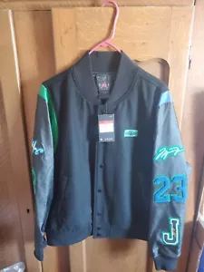 Neu mit Etikett Nike Air Jordan x Aleali May Varsity Damenjacke (schwarz) DC2434-010 Large - Bild 1 von 15