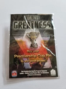 2013 AFL Premiership pin badge Hawthorn Hawks Herald Sun  - Picture 1 of 1