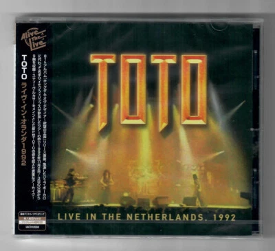 TOTO "Live In The Netherlands 1992" JAPAN CD "SEALED" - Image 1 of 2