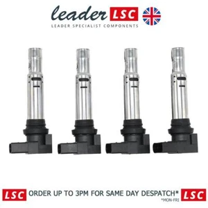 036905100B 4x IGNITION COILS Skoda FABIA OCTAVIA RAPID ROOMSTER SUPERB YETI NEW - Picture 1 of 12