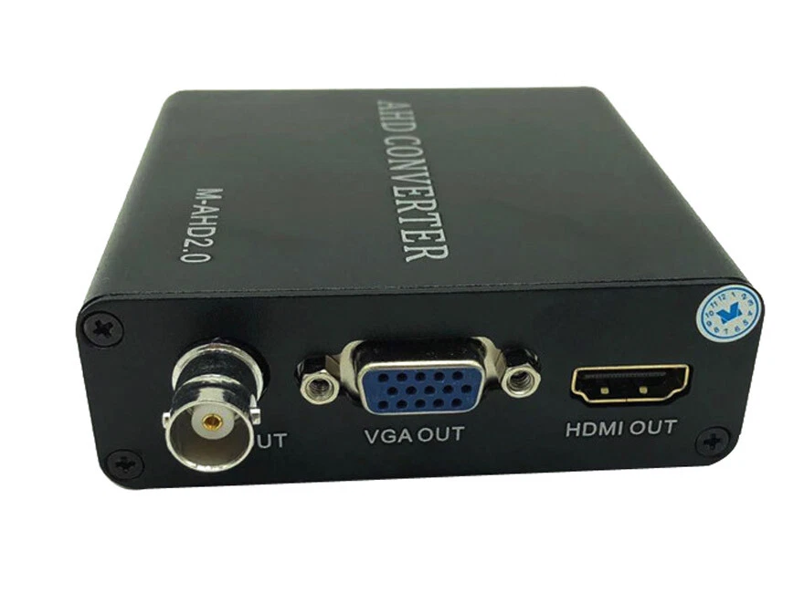 HD 1080p 720P TVI/CVI/AHD CCTV Camera Video To VGA/CVBS/HDMI Converter Adapter - Image 1 of 4