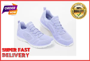 Skechers Sneaker Damen Gr.8 Periwinkle Virtue waschbar Mesh Slipper 336 - Bild 1 von 5