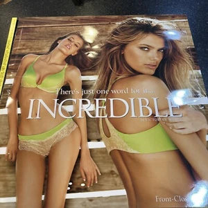 Victoria Secret Store Poster Sexy Glossy  39.6”x40”Adriana  Lima  Glossy Thick - Picture 1 of 12
