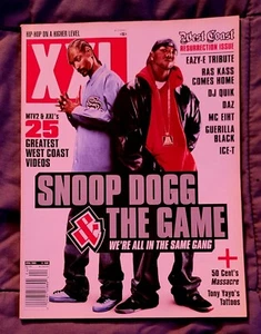 XXL magazine April 2005 Snoop Dogg The Game COVER-FROM A SMOKERS HOME - Picture 1 of 3