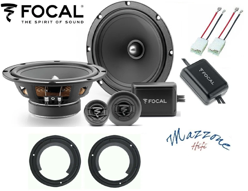 FOCAL KIT 4 CASSE FIAT 16 OPEL AGILA 07  SUZUKI VITARA 05  SWIFT 04  SPLASH 08  - Immagine 1 di 4