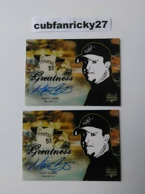 2006 Matt Capps Upper Deck Future Stars Autograph Rookie Card #157 - Lot of 2 - Image 1 of 4