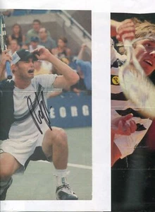 Andy Roddick & Michael Stich Autographs - Picture 1 of 3