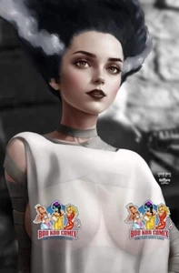 Bride of Frankenstein Cosplay 6 Book Set Bear Claw Studios Bear Babes /69 - Imagen 1 de 1