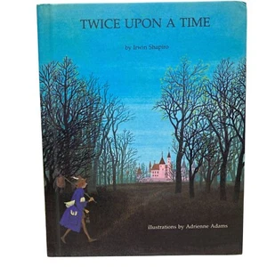 Twice Upon A Time Children's book Irwin Shapiro HB 1973 Xerox VTG - Foto 1 di 9