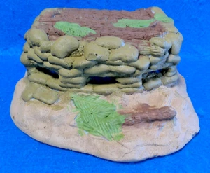 Classic Toy Soldiers, WWII Japanese Sandbag Pill Box (54MM) Painted - Bild 1 von 3
