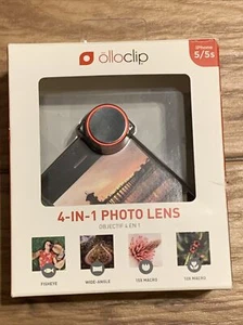 New Olloclip 4 in 1 Photo Lens for Apple iPhone 5 5s Wide Angle Mix Colors - Picture 1 of 6