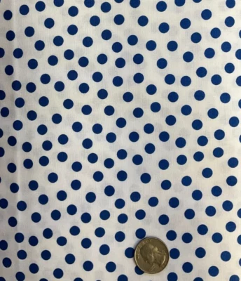 IMPRESIONES WILMINGTON - EN EL PUNTO #1817-39146-141 - BLANCO/AZUL - POR YARDA Foto 1 de 2