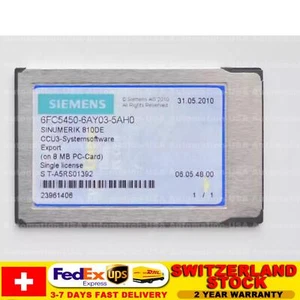 New Siemens 6FC5450-6AY03-5AH0 SINUMERIK 810DE CNC 6FC5 450-6AY03-5AH0 - Bild 1 von 3
