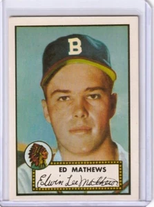 1983 Topps 1952 Reprint Series Eddie Mathews #407 HOF - Bild 1 von 2