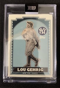 Topps Project 100 LOU GEHRIG by Mike Willcox #85 New York Yankees