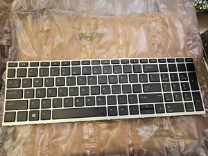 GENUINE HP PROBOOK 650 G5 SERIES LAPTOP BACKLIT KEYBOARD L09593-001 6037B0133601 - Afbeelding 1 van 4